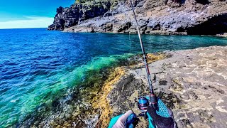 Cave Fishing amp Underwater Octopus Fishing On Remote Island [upl. by Eilahtan]