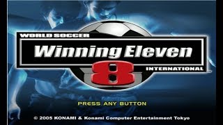 Winning Eleven 8 International PC Gameplay HD Pro Evolution Soccer 4 [upl. by Niwrad]