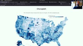 D3js Choropleth Map Code Walkthrough [upl. by Landahl]