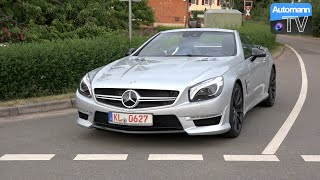 2014 Mercedes SL 63 AMG 537hp  DRIVE amp SOUND 60 fps [upl. by Danby425]