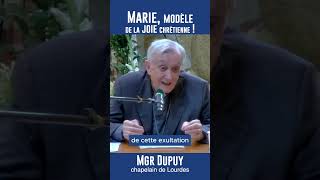 1Mn Marie est le modèle de la joie dupuy lourdes mgr viergemarie vierge marie [upl. by Kurtzig]