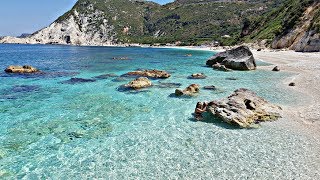 KEFALONIA 2018 HD  GREECE  BLUE CAVE  BEACHES  STREETS [upl. by Helenka]