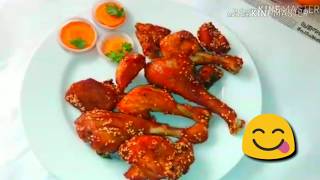 Healthy Chicken fry with sesame seedsbest for digestion [upl. by Ecargyram]