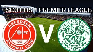 SCOTTISH PREMIER LEAGUE ABERDEEN V CELTIC [upl. by Nawak]