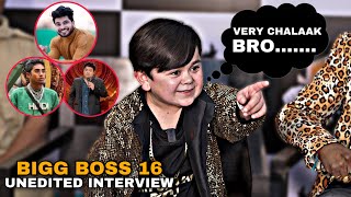 Abdu Rozik UNEDITED EXPLOSIVE Interview After Eviction  Shiv Mc Stan Sajid  Bigg Boss 16 [upl. by Vladimar]