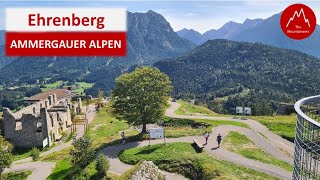 Ehrenberg bei Reutte  Ammergauer Alpen [upl. by Lanaj]