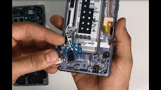 How to Replace the Charger Port on a Samsung Galaxy Note 8 [upl. by Lourie]