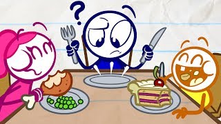 Pencilmates Food is GONE  Animated Cartoons Characters  Animated Short Films [upl. by Esinrahs]