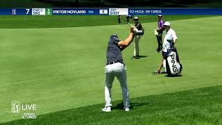 Viktor Hovland  Round 3 Highlights  2021 Memorial Tournament [upl. by Milinda]