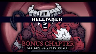 Helltaker Ex Chapter  All Levels  Boss Fight [upl. by Enieledam]