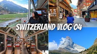 SWITZERLAND vlog 04  Zermatt amp Glacier Express [upl. by Pickford697]