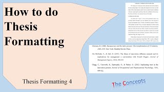 How to Format Thesis in APA [upl. by Isman]