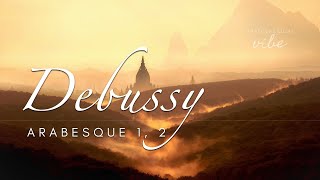 Debussy  Arabesque no 1 2 extended 1 hour [upl. by Terrilyn966]