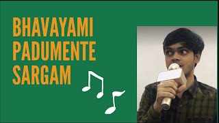 Bhavayami Padumente  Sargam  Vatsal Mandaliya [upl. by Imyaj889]