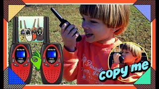 Kids Walkie Talkies Retevis TOY RADIO RT628 Sweetie Fella Aleks APPROVED 🙃PRETENDED PLAY [upl. by Conley]