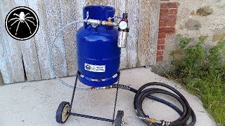 ► Fabrication dune Sableuse  DIY Sandblaster [upl. by Blount]