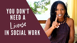 Should You Get A Social Work License  LMSWLCSW [upl. by Ranee]