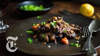 WineBraised Oxtail Recipe  Melissa Clark  The New York Times [upl. by Olva]