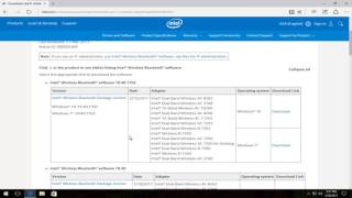 How To Download and Install Intel Bluetooth Driver Software On Windows 1087 [upl. by Whittemore]