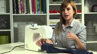 SINGER® SIMPLE™ 2263 Owners Class  Sewing a Hem [upl. by Ylsel]