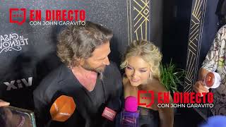 Angelique Boyer y Sebastián Rulli AMOR DE OTRA VIDA en EL EXTRAÑO RETORNO DE DIANA SALAZAR por VIX [upl. by Notseh123]