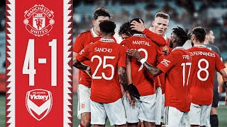 The Reds Win Down Under 🇦🇺  Man Utd 41 Melbourne Victory  Highlights [upl. by Sandra828]