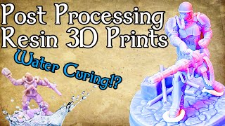 How To Post Process Resin 3D Prints amp Water Curing [upl. by Suivat]