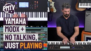 No Talking Just Playing Yamaha MODX8 Synthesiser [upl. by Ahsiret115]