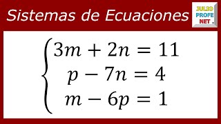 Método de GAUSS Sistema de Ecuación 3x2 [upl. by Dexter630]