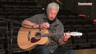 Seagull S6 Original Q1 Acousticelectric Guitar Demo  Sweetwater Sound [upl. by Cristie]