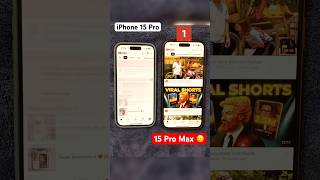 iPhone 15 pro vs iphone 15 pro max speed test l iphone 16 pro max speed test l iphone 16 pro shorts [upl. by Alyahs]