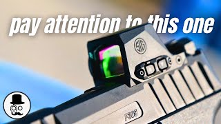 Best Enclosed Pistol Optic 3 6 Circle Dot  SIG Sauer Romeo X Enclosed Review [upl. by Nevram]