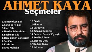 Ahmet Kaya  En Cok Sevilen Seçme Şarkılar 1 SAAT [upl. by Thomasina842]