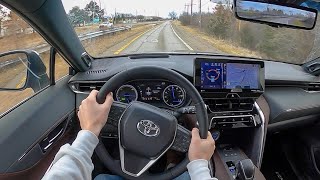 2021 Toyota Venza Limited  POV Test Drive Binaural Audio [upl. by Repmek]