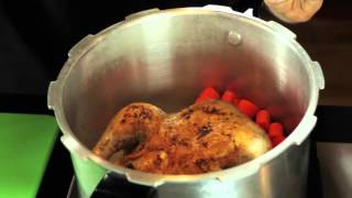 How to Cook a Whole Chicken in a Pressure Cooker [upl. by Miltie205]