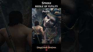 Sphinx Riddle of Futility  Dragons Dogma 2 dragonsdogma2 dragonsdogma gaming dd2 shorts [upl. by Affer871]