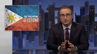 Philippines Election Last Week Tonight with John Oliver HBO [upl. by Rosario]