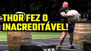 HAFTHOR BJORNSSON TEM PERFORMANCE ÉPICA EM CAMPEONATO DE STRONGMAN [upl. by Isadore]