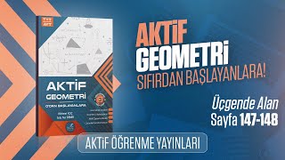 Aktif Geometri Çözümleri  Sayfa 147148  Üçgende Alan [upl. by Aidnama667]