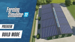 Preview The new build mode in Farming Simulator 22 [upl. by Fedirko]