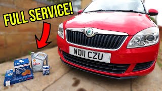 Skoda Fabia 12 TSI Service [upl. by Rojas]