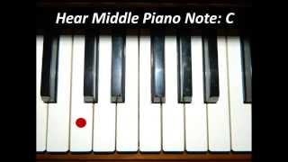 Hear Piano Note  Middle C [upl. by Roice]