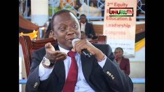 Uhuru Kenyatta Exclusive Interview  Part 1 [upl. by Lemmueu]