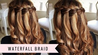 Waterfall Braid by SweetHearts Hair [upl. by Deppy]