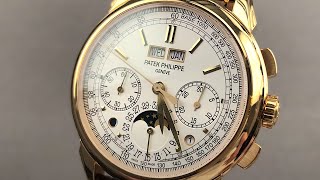 Patek Philippe 5270J001 Perpetual Calendar Moon Phase Chronograph Patek Philippe Review [upl. by Paten929]