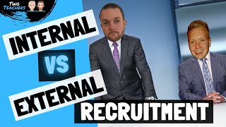 Internal VS External Recruitment [upl. by Justus]