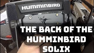 HUMMINBIRD SOLIX EXPLAINED  WHAT DO THE PLUGS IN THE BACK OF UNIT DO [upl. by Mairym]