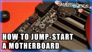 How to Jump A Motherboard Without Power Button [upl. by Hegarty]