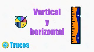 ¿Cuál es la vertical y la horizontal [upl. by Aeynod601]