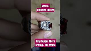 Natural Umbalite Garnet 311ct [upl. by Chery]